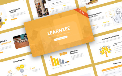 Learnzee Education PowerPoint-Vorlage