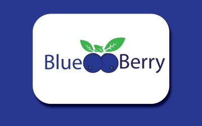 Creatief Blue Berry-logo voor bedrijven en industrieën