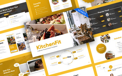 KitchenFit Culinary Keynote Template