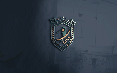 Golf-Logo-diseño-vector-Plantilla