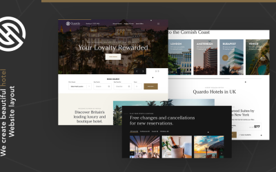 Quarto | Tema WordPress de Hotéis Premium Deluxe
