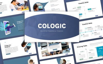 Cologic - Plantilla de PowerPoint multipropósito para la educación