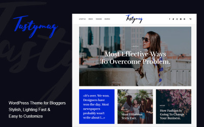 Tastymag – aktuální téma WordPress pro blog a časopis