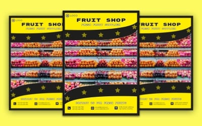 Fruit Shop Flyer Template