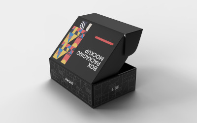 Box Packaging Mockup PSD Template Vol 31