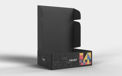 Box Packaging Mockup PSD Template Vol 35