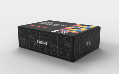 Box Packaging Mockup PSD Template Vol 58