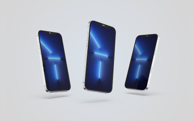 Iphone 13 Pro Max Mockup PSD Template Vol 35