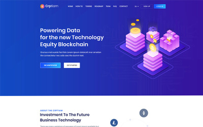 Bostone – téma WordPress ICO bitcoinů a kryptoměn