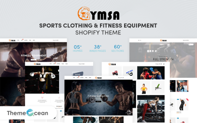 Gymsa - Тема Shopify для спортивного одягу та фітнес-обладнання