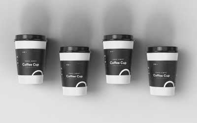 Modelo de maquete de xícara de café para viagem Vol 28