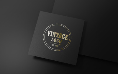Szablon PSD Logo Mockup Vol 04