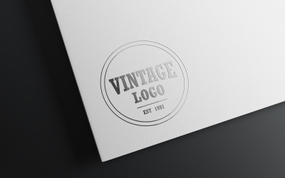 Szablon PSD Logo Mockup Vol 06