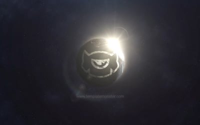 Planet Earth Logo Reveal After Effects Template