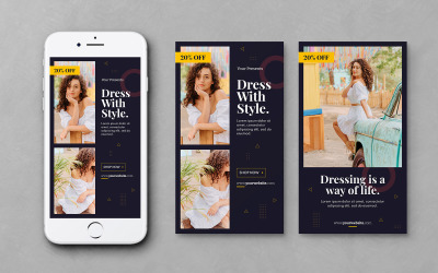Modern Fashion Instagram Stories Ads