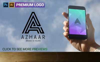 Premium i kreatywny szablon logo