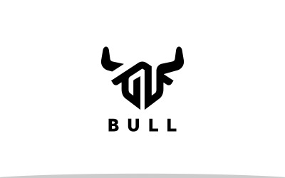 Modello di logo immobiliare Toro