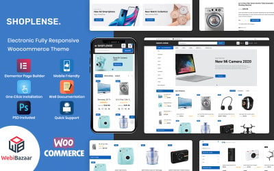 Shoplense - Elektronik-Premium-WooCommerce-Thema