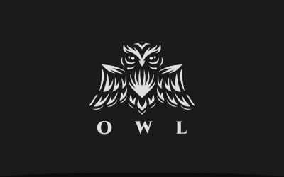 Minimal Owl Logo Template