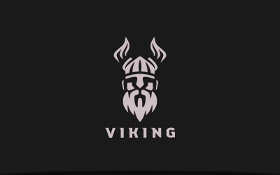 Šablona loga Viking Odin