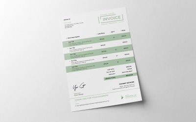Bedrijfsfactuursjabloon Vol-08
