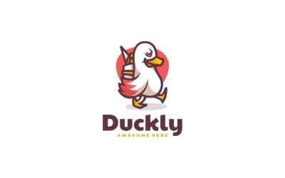 Логотип Vector Duck Simple Талисман