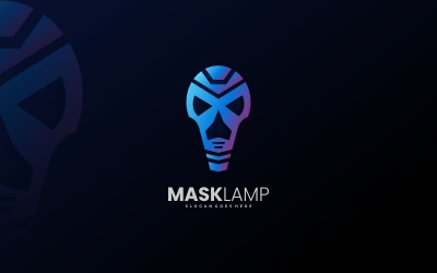Maske Lambası Gradyan Logo Tarzı