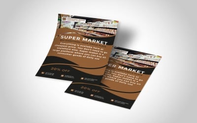 Super Market Flyer Template