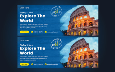 Szablon projektu Travel Facebook Cove