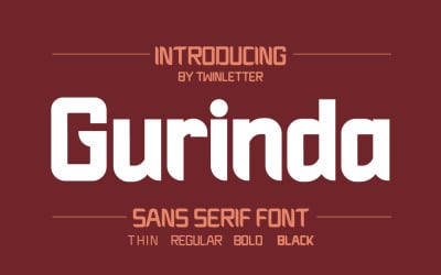 Шрифт Gurinda Cool Sanserif