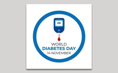 Design Plano Dia Mundial do Diabetes
