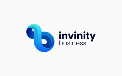 Infinity Gradyan Logo Stili