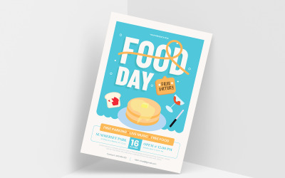 Plantilla creativa del Día Mundial de la Alimentación