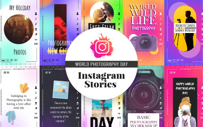 Storie di Instagram di fotografia del mondo creativo