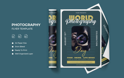 World Photography Day Flyer Mall