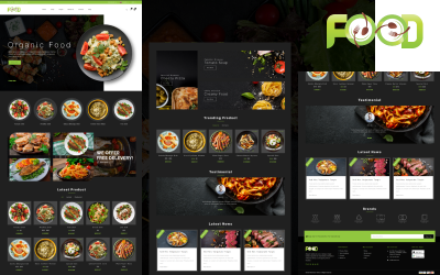 Restofood – багатоцільова тема Woocommerce для ресторанів