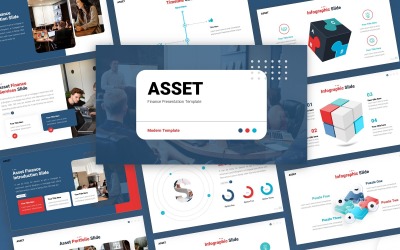 Activo - Plantilla de PowerPoint multipropósito de finanzas