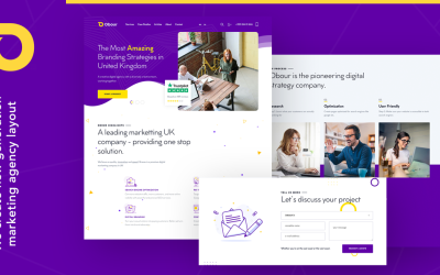 Obour | Digital Marketing Agency WordPress Theme