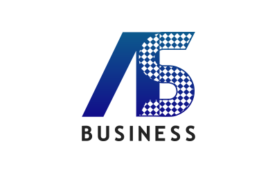 AS Letter Initial Logo Design
