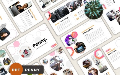 Penny - Kreatywny biznes Powerpoint