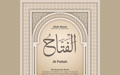 Significato e spiegazione di Al Fattah