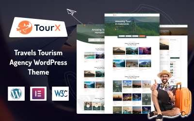 TourX - WordPress-Thema für Reisebüros