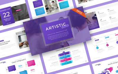 Artistic Creative PowerPoint Template