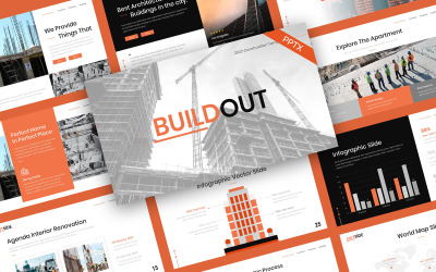 BuildOut Construction PowerPoint Template