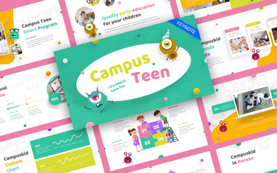 Campus Teen Education Keynote Template