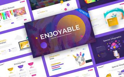 Enjoyable Creative Keynote Template