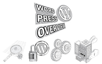 Öt illusztráció Word Press