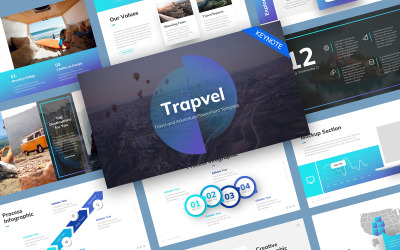Trapvel Travel Adventure Keynote Template