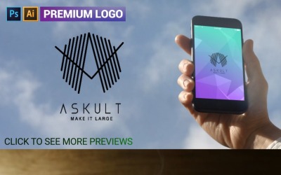 Le meilleur modèle de logo premium lettre A