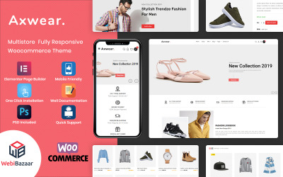 Axwear – Többcélú divatos WooCommerce téma